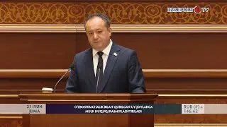 O‘ZBOSHIMCHALIK BILAN QURILGAN UY-JOYLARGA MULK HUQUQI RASMIYLASHTIRILADI