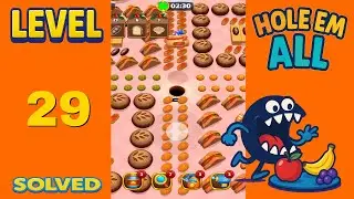 Hole Em All &ndash; Level 29 | Fast & Clean Solution