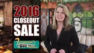 Fergusons 2016 CLOSEOUT SALE