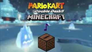 Sherbet Land - Mario Kart: Double Dash!! | Minecraft Cover