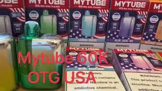 MyTube new 60,000 puffs with 25 ml e-liquid tank