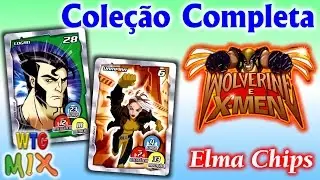 Coleção Completa Cards  Wolverine e X-men - 2009 - Promoção Elma Chips #Nostalgia