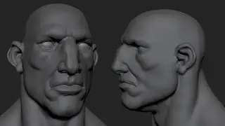 Stylized Head Sculpt - ZBrush Timelapse