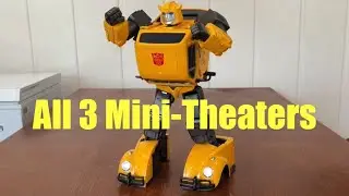 Robosen Transformers Flagship Bumblebee All 3 Mini-Theater Actions
