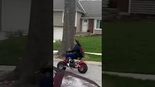 Coleman Ct-200U Ride by #viral #automobile #minibike #colemanminibike #200cc #rider #motorcycle
