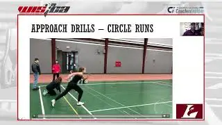 High Jump Approach Drill Circle Drill
