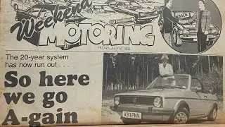 1983 UK Car Prices & Dealer Ads | Classic Newspaper Review + A-Reg Plate Launch
