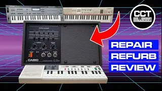 Casio AS-20 Keyboard Amplifier (1985) - A surprisingly good little desktop amp!