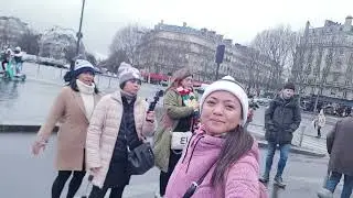 Pont de l'Alma tunnel in Paris,