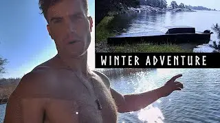 Going on a Freezing Adventure by Boat! Winter Camping Preparation