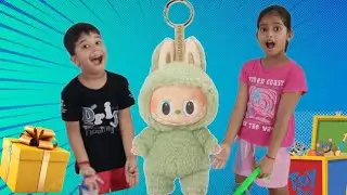 Aaj Labubu ki bahan Labubi mil gai😲 #gadiwalacartoon #toywalacartoon #toyunboxing #toyreview