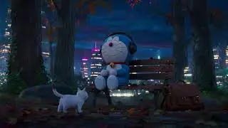 Soft Rain & Books 📚 Doraemon Lofi Beats &ndash; Cozy Cafe Study Ambience