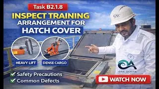 Task B2.1.8 Inspect the draining arrangement for hatch covers