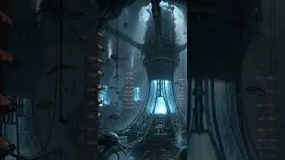 Machine Hive in Matrix | Futuristic Industrial Architecture