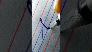 so beautiful handwriting 'A' style neat and clean writing #shorts #trending