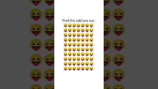 Pick the odd one from the emoji #shorts#mindfulshorts#emojichallenge