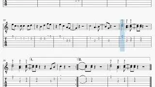 La Bamba - musical score and original Backing track by Roberto Bartoli