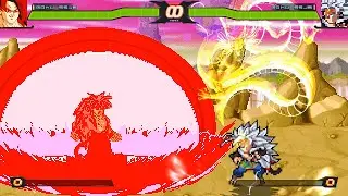 MUGEN - Zero_Col's Goku SSJ6 vs. Dark Night's Goku SSJ6 - Download