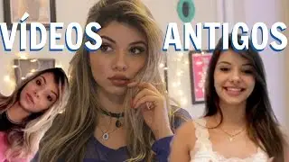 Reagindo a VÍDEOS ANTIGOS :0!!! #especial900K #VEDA22