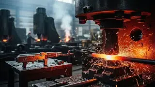 Inside the AK Factory: From Raw Steel to Forged Rifle (Full Process)