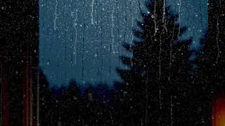 Heavy Thunderstorm & Rain Sounds for Deep Sleep (Black Screen) | 11 Hours Dark Screen White Noise