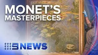 Feast of Impressionist art hung in National Gallery | Nine News Australia