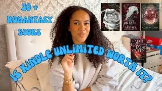 Is Kindle Unlimited Worth It? HUGE Romantasy TBR & Book Recs! 🐉✨📖