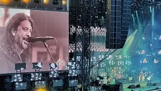 Foo Fighters - No Son Of Mine (Paranoid and Enter Sandman snippets) - Cardiff 25/06/2024