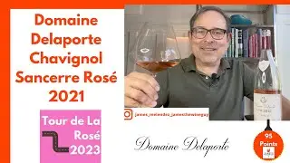 Domaine Delaporte Chavignol Sancerre Ros&eacute; '21 - 95 Points  #ros&eacute; #ros&eacute;