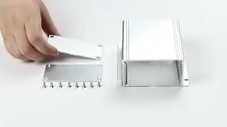 88&times;39mm One-Piece Aluminum Enclosure | Mid-Sized Housing for Industrial IoT & Control Devices