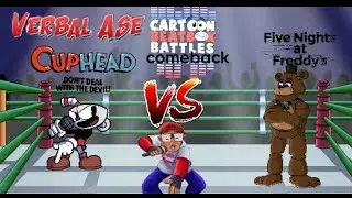Cuphead vs Freddy Fazbear - microphone master mayhem 