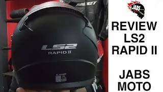REVIEW CASCO LS2 RAPID II .- JABS MOTO