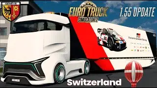 Euro Truck Simulator 2 Update v1.55 is Out & About new features and content.