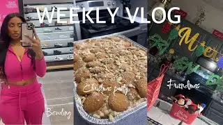WEEKLY VLOG | PREP ￼CHRISTMAS PARTY + OUT BOWLING WITH COWORKERS + FRIENDMAS & MORE
