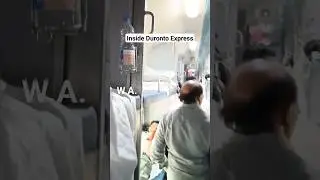 Inside Duronto Express 😍 AC 3 Tier Coach #shorts #explore #train #travel