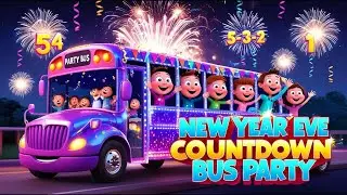 New Year Eve Celebration Party  Fun Kids Countdown Song & Dance