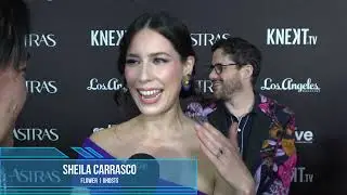 Sheila Carrasco Carpet Interview at Astra TV Awards 2025