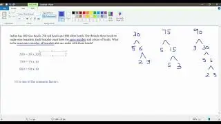 HCF word problems 2. #wordproblems #maths #primarykids #Factors #primefactorization