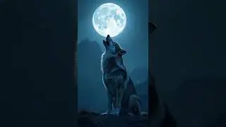 The Truth Behind Wolves and Moonlit Howls. #wolves #naturefacts #animalbehavior #wildlife