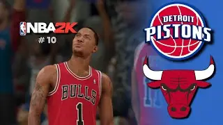 Детройт против Буллз | Детройт &mdash; худшая команда? | Геймплей NBA2K