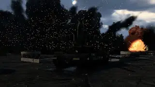 Leopard 2A4 the Trophy of the Ukrainian War (cinematic in War Thunder)