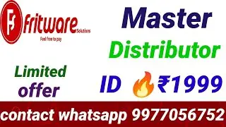 मास्टर डिस्टरब्यूटर प्रोसेस।।Master Distributor ID Prosece।।aeps New #2022 #fritwaresolution #video