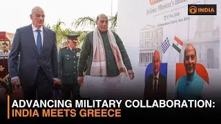 India-Greece Defense Industry Collaboration Talks & more news | DD India Newshour | 9 PM IST