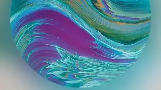 (326) ACRYLIC POURING - Straight Pour using ColourArte PRIZM POUR Paints!
