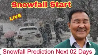 Big Alert ⚠️ | Snowfall Prediction Next 02 Days, Kashmir Weather Update,  Snowfall Update