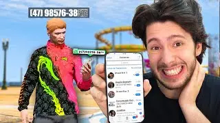 Coloquei meu WHATSAPP da VIDA REAL no GTA RP!! (deu ruim)