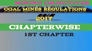 #Mining_MCQs_CIL_Exam#Preparation_SATH CMR-2017 Chapterwise MCQs