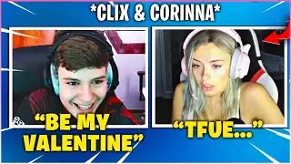 CLIX Plays DUOS With CORINNA Then ASK Her This On LIVE STREAM!
