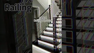 Top 10 Choices of Railing System - Modern Stair Railing Wrought Iron Railing#shorts