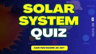 Can You Score 30/30? Easy Solar System Quiz Challenge #quiz #solarsystem